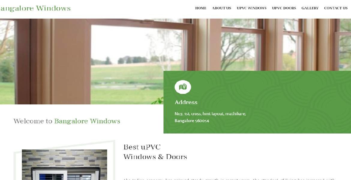 Bangalore Windows – Wincent Technologies -Website Development Company